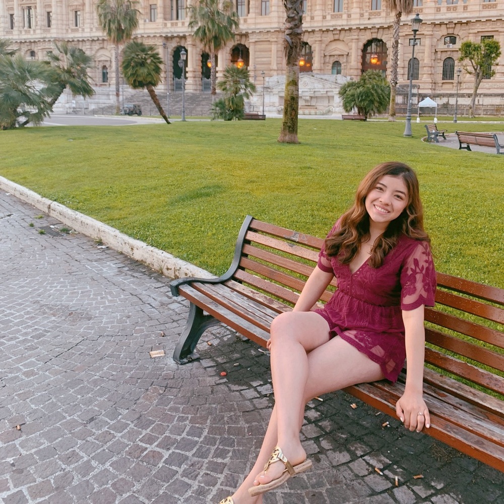 Maroon romper
